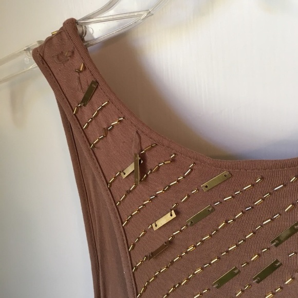 Haute Hippie Sleeveless Beaded Modal Dress - Picture 7 of 8